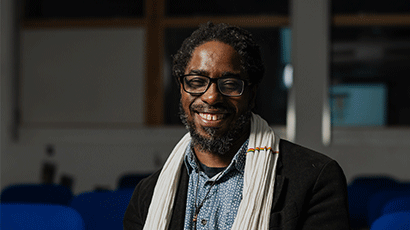 Professor Shawn Sobers, Cultural Interdisciplinary Practice